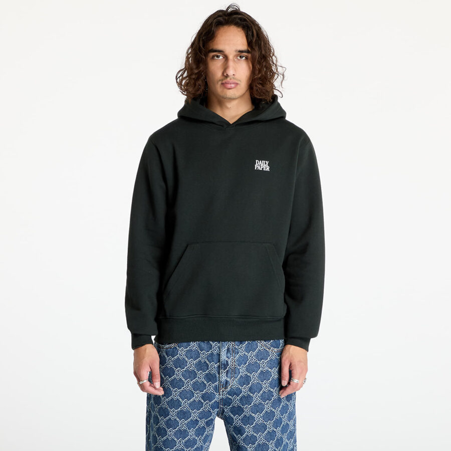 Pulóver Daily Paper Smoothie Hoodie Jet Black XS-alacsony-ár