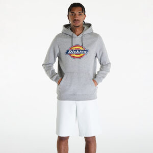 Pulóver Dickies Icon Logo Hoodie Grey Melange M-alacsony-ár