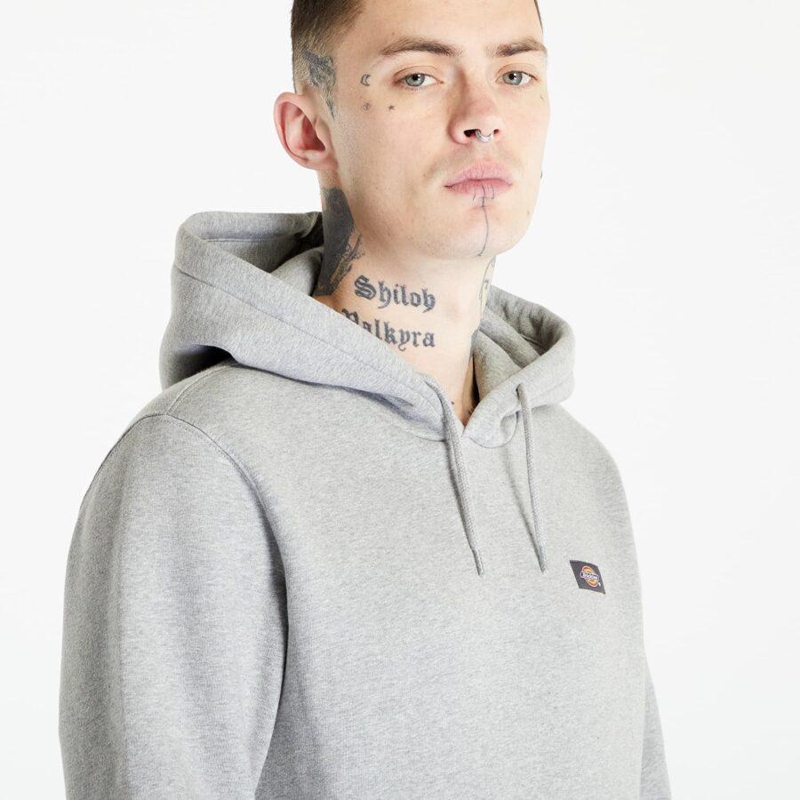 Pulóver Dickies Oakport Hoodie Grey S-alacsony-ár