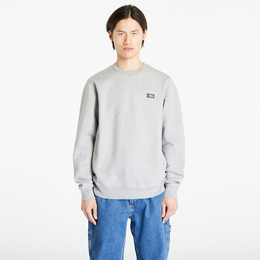 Pulóver Dickies Oakport Sweatshirt Grey Melange XL-alacsony-ár
