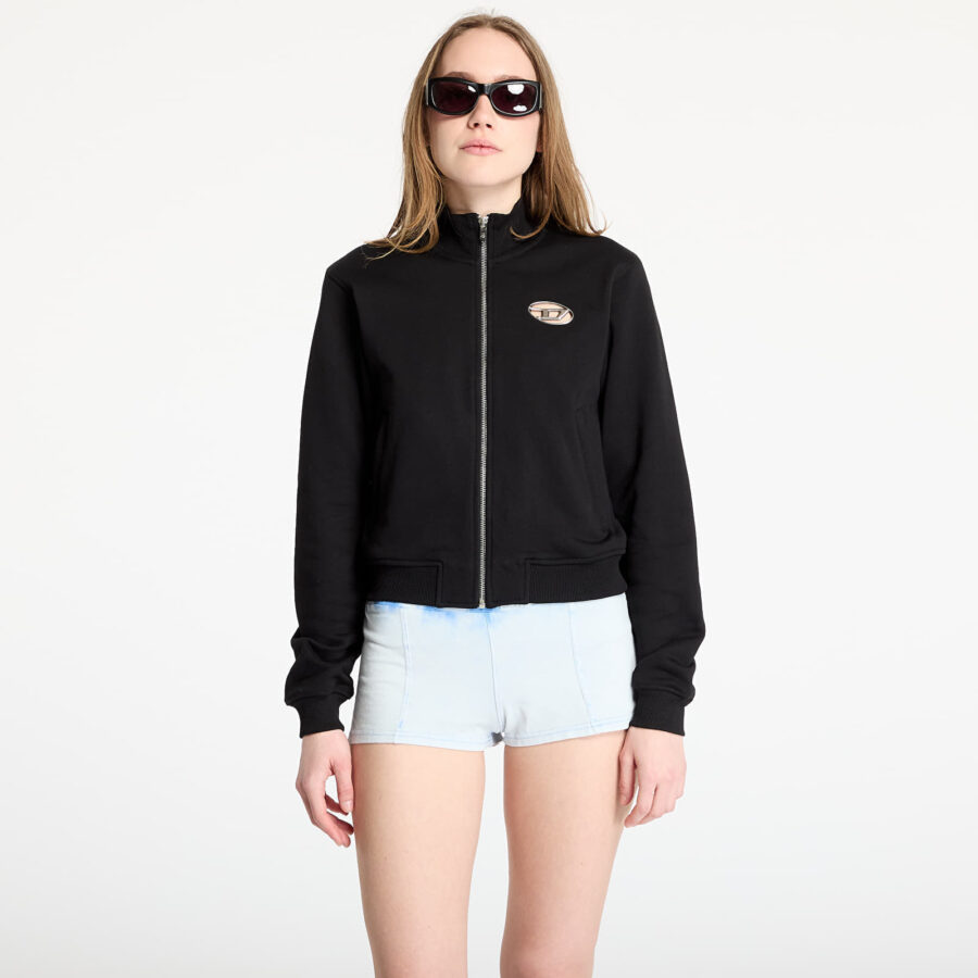 Pulóver Diesel F-Flacin Sweat-Shirt Black S-alacsony-ár