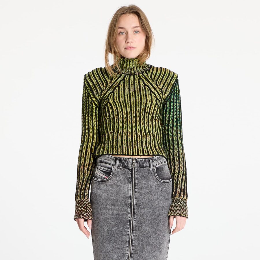 Pulóver Diesel M-Orkid Knitwear Opaline Green L-alacsony-ár