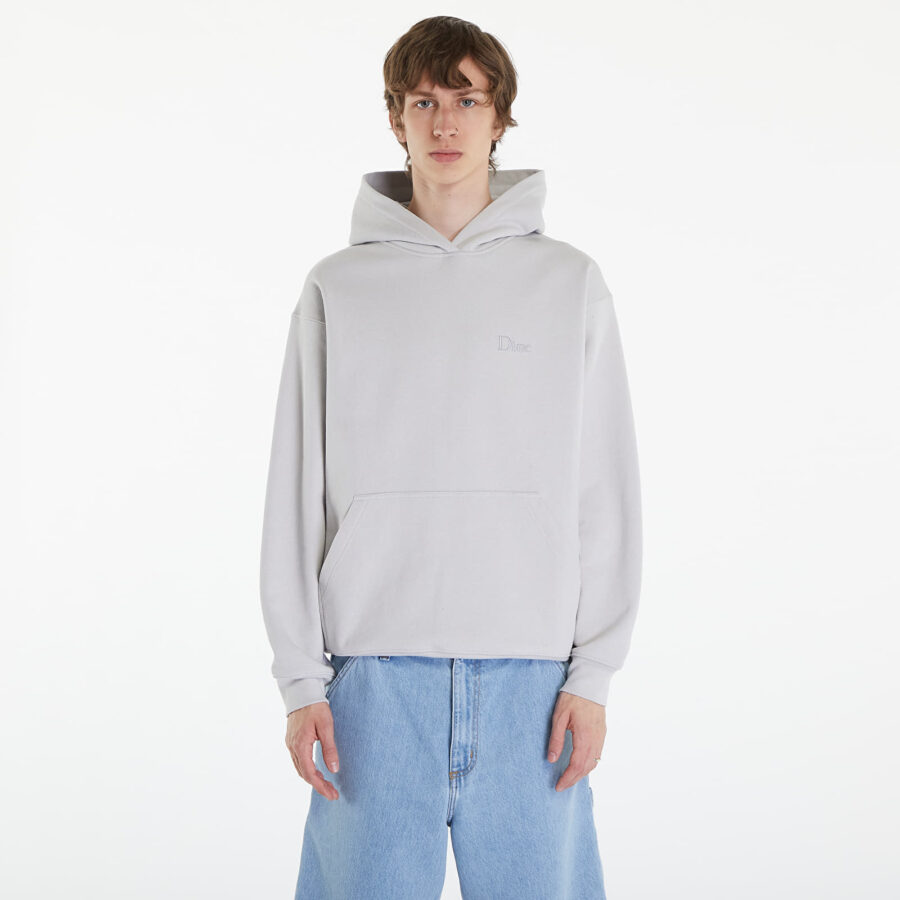Pulóver Dime Classic Small Logo Hoodie UNISEX Cement XS-alacsony-ár