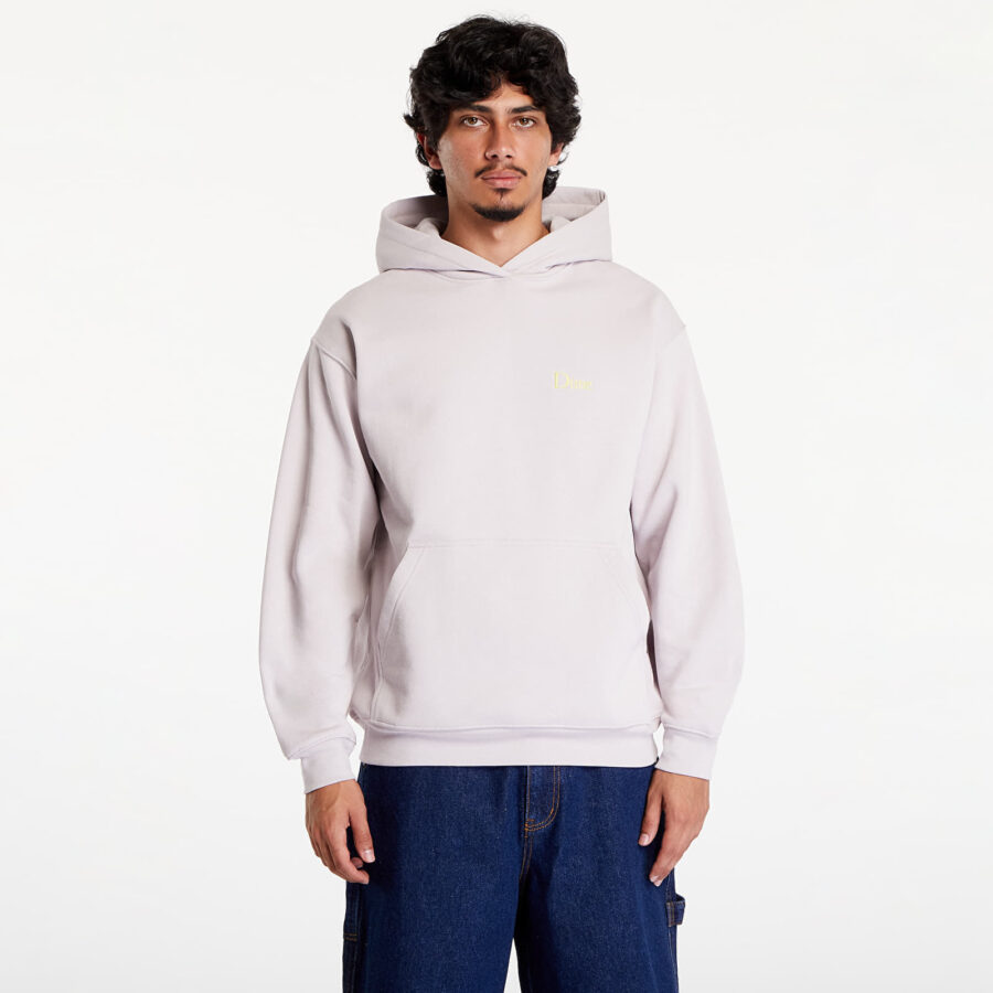 Pulóver Dime Classic Small Logo Hoodie UNISEX Dusty Pink S-alacsony-ár