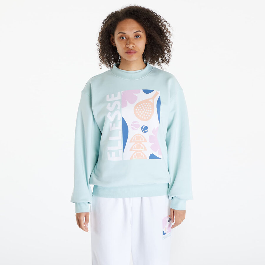 Pulóver Ellesse Rosiello Sweatshirt Light Green S-alacsony-ár
