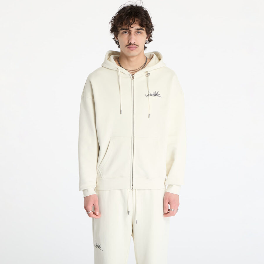 Pulóver FTSHP Everyday Zip Hoodie UNISEX Oyster White XS-alacsony-ár