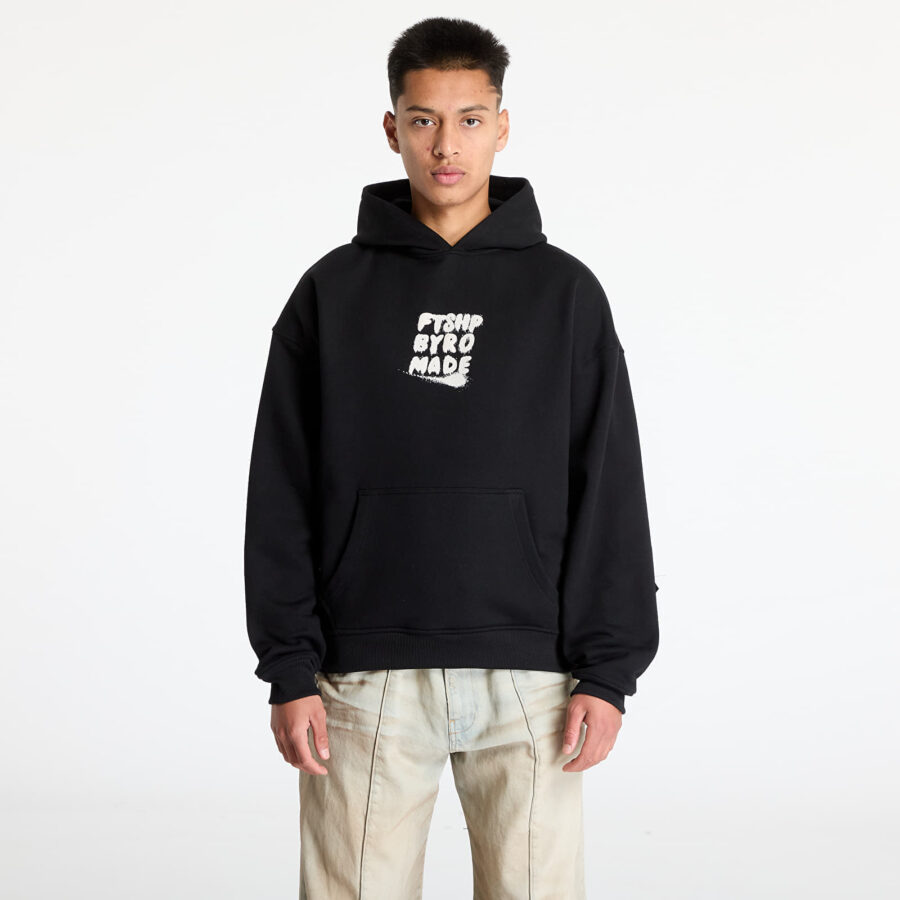 Pulóver FTSHP RFTW Hoodie UNISEX Black S-alacsony-ár