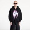 Pulóver FTSHP Walking Art Zip Hoodie UNISEX Fire Black Ash L-alacsony-ár