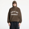 Pulóver Fear Of God ESSENTIALS Brushed Hoodie Brown XS-alacsony-ár