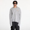 Pulóver HELIOT EMIL Convex Distressed Knit UNISEX Light Grey S-alacsony-ár