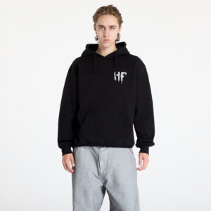 Pulóver Horsefeathers Acid Bath Hoodie Black XL-alacsony-ár