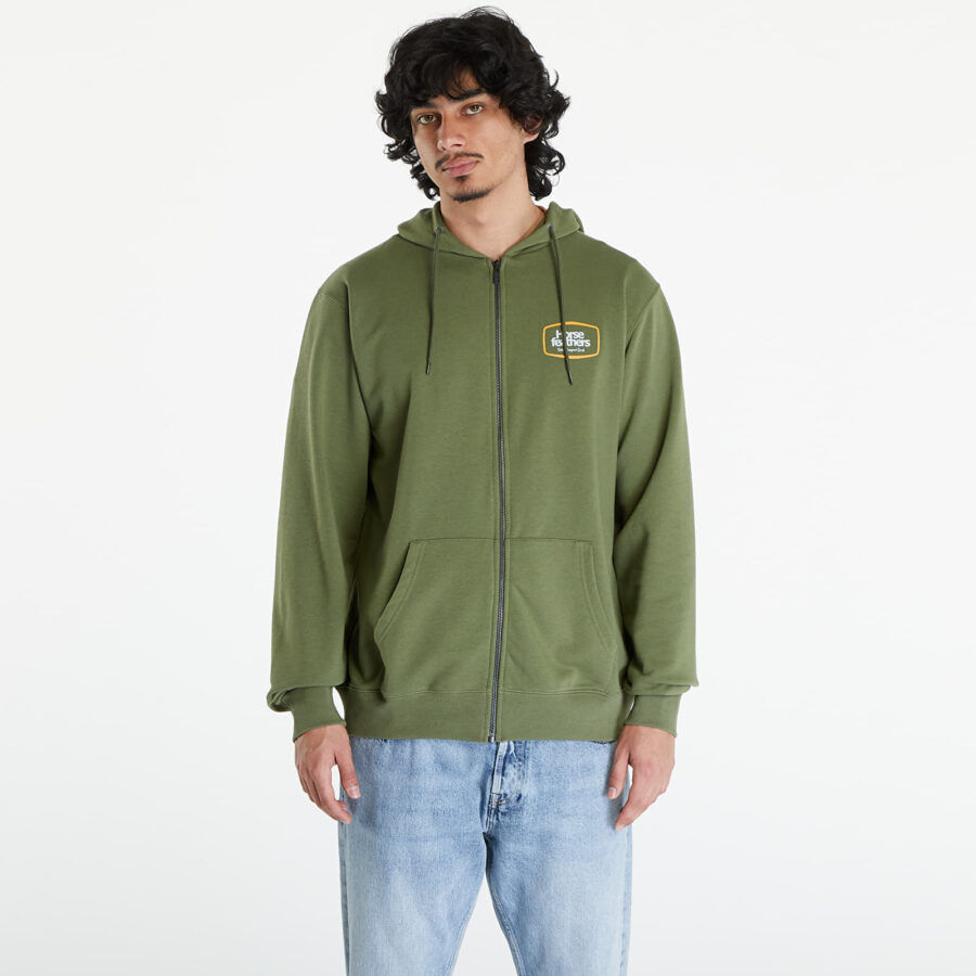 Pulóver Horsefeathers Bronco Sweatshirt Loden Green M-alacsony-ár