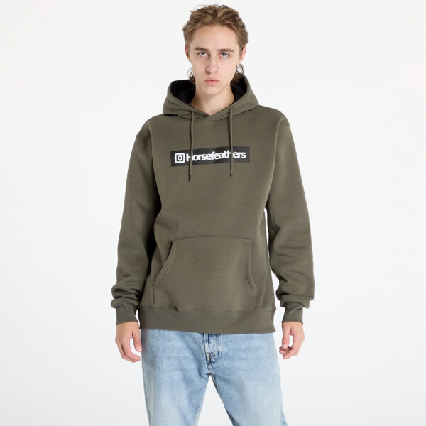 Pulóver Horsefeathers Drown Sweatshirt Burnt Olive S-alacsony-ár