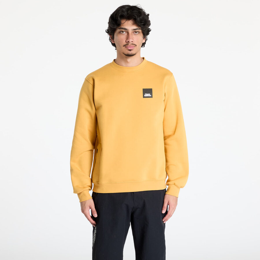 Pulóver Horsefeathers Dunk Sweatshirt Honey S-alacsony-ár