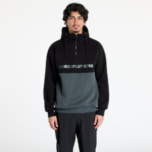 Pulóver Horsefeathers Fulton Sweatshirt Black/ Gray S-alacsony-ár
