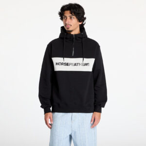 Pulóver Horsefeathers Fulton Sweatshirt Black S-alacsony-ár