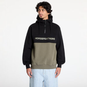 Pulóver Horsefeathers Fulton Sweatshirt Burnt Olive XL-alacsony-ár