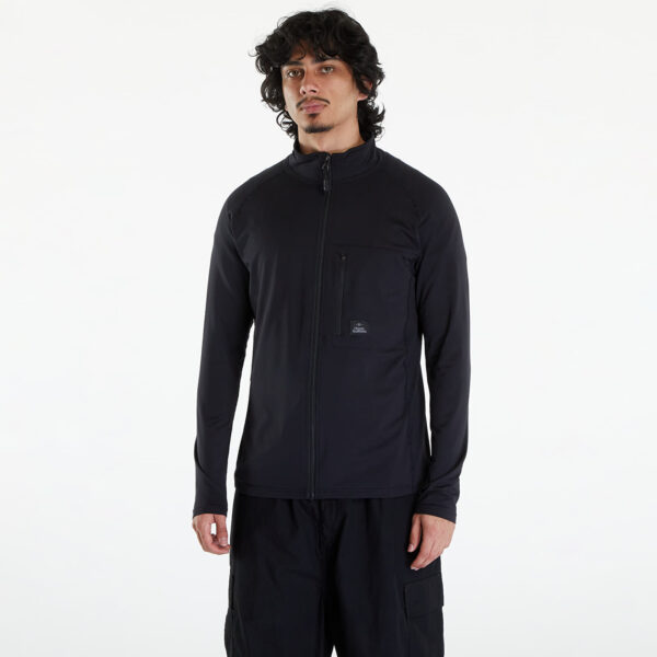 Pulóver Horsefeathers Samuel Sweatshirt UNISEX Black L-alacsony-ár