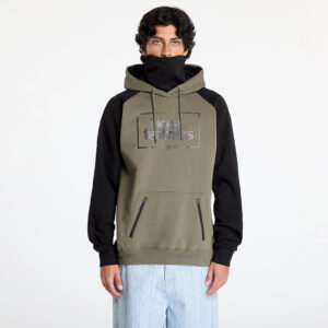 Pulóver Horsefeathers Sherman II Sweatshirt Burnt Olive S-alacsony-ár