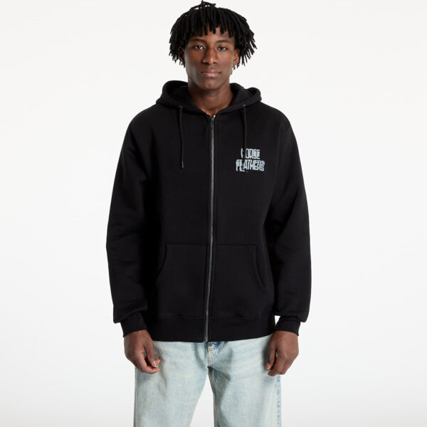 Pulóver Horsefeathers Xerox Sweatshirt Black L-alacsony-ár