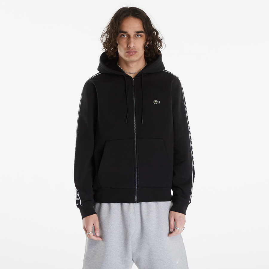 Pulóver LACOSTE Men's Sweatshirt Black XL-alacsony-ár