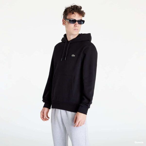 Pulóver LACOSTE Sweatshirt Black L-alacsony-ár