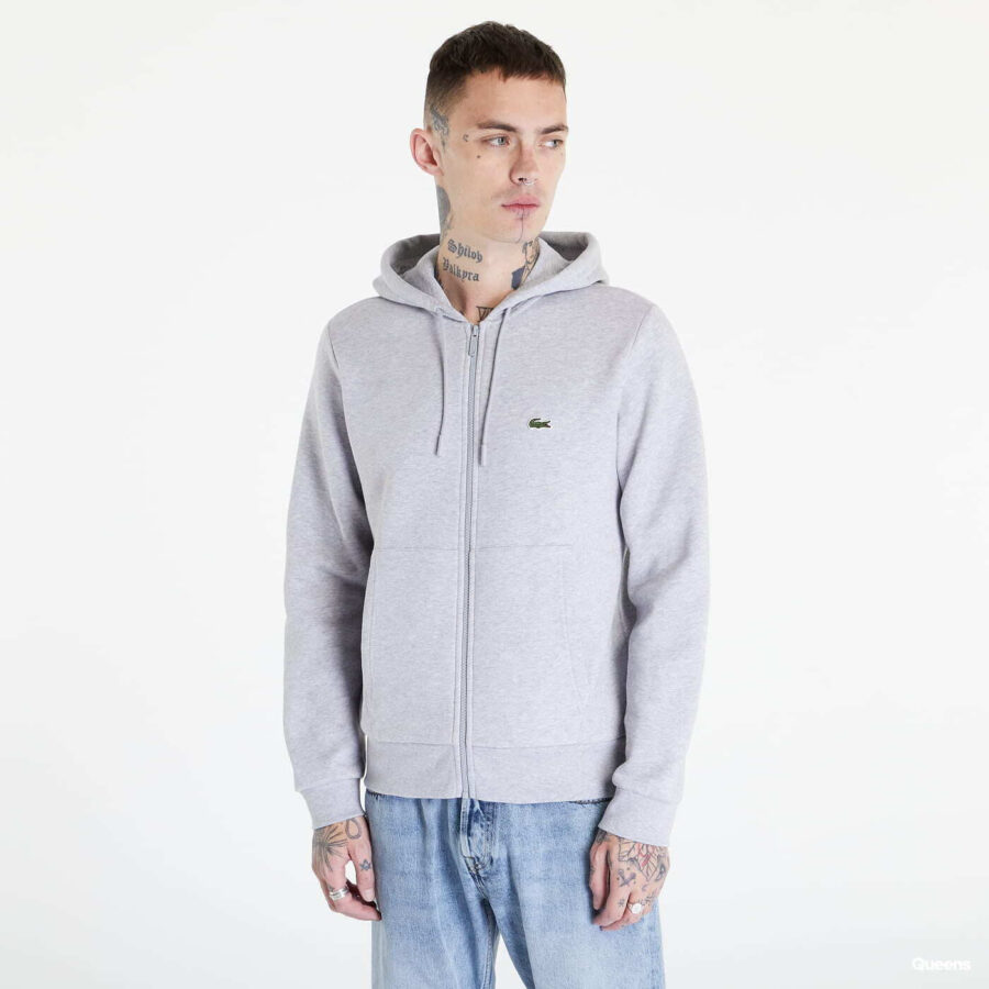 Pulóver LACOSTE Sweatshirt Grey XL-alacsony-ár