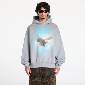 Pulóver MISBHV Monument Valley Hoodie UNISEX Light Grey L-alacsony-ár