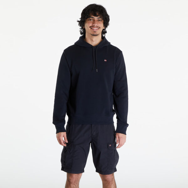 Pulóver Napapijri Balis Hoodie Black S-alacsony-ár
