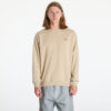 Pulóver New Balance Athletics French Terry Crew Stoneware M-alacsony-ár