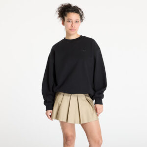 Pulóver New Balance Athletics French Terry Crew Sweatshirt Black XS-alacsony-ár