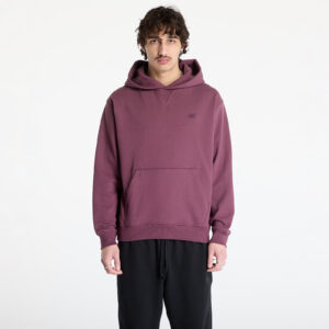 Pulóver New Balance Athletics French Terry Hoodie Violet S-alacsony-ár