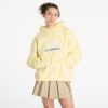 Pulóver New Balance Athletics French Terry Logo Hoodie Yellow S-alacsony-ár
