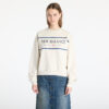 Pulóver New Balance Athletics Nautical Lobster Crew Sweatshirt Linen M-alacsony-ár