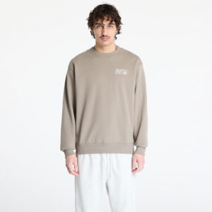 Pulóver New Balance Athletics Premium Logo Crew Sweatshirt Grey S-alacsony-ár