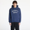 Pulóver New Balance Athletics Relaxed League Hoodie Blue S-alacsony-ár