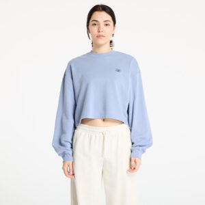 Pulóver New Balance Coastal Fleece Crew Dusk Shower S-alacsony-ár