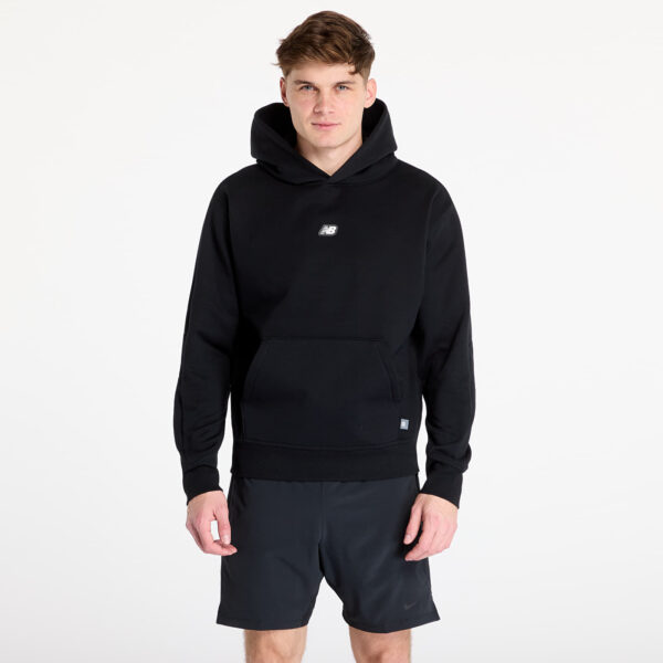 Pulóver New Balance Hoops Uniform Hoodie Black S-alacsony-ár