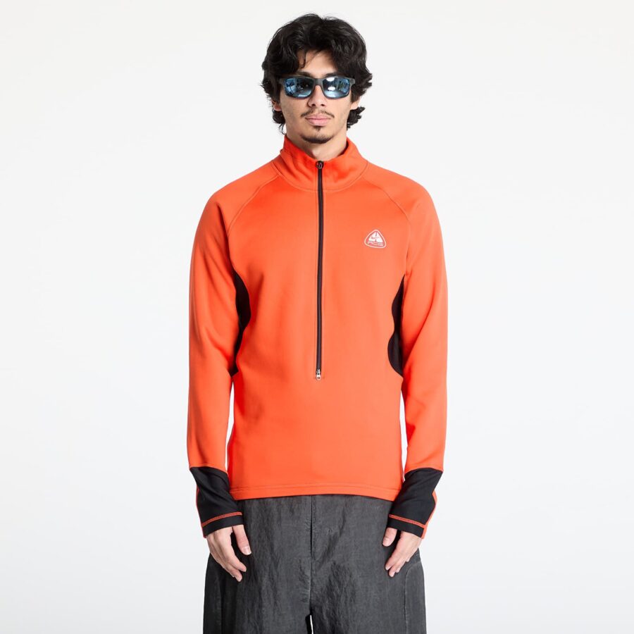 Pulóver Nike ACG "Oregon Series" Reissue Men's Polartec® Top Picante Red/ Black/ Wolf Grey L-alacsony-ár
