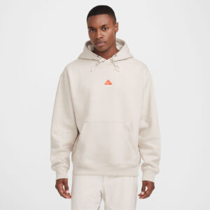 Pulóver Nike ACG Therma-FIT Fleece Pullover Hoodie Lt Orewood Brn/ Lt Orewood Brn XS-alacsony-ár