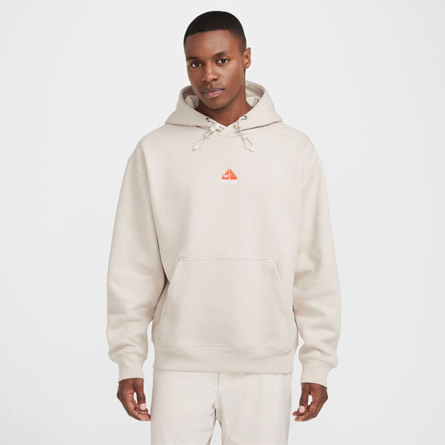 Pulóver Nike ACG Therma-FIT Fleece Pullover Hoodie Lt Orewood Brn/ Lt Orewood Brn XS-alacsony-ár