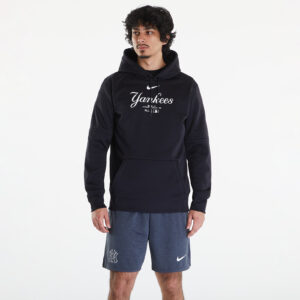 Pulóver Nike Men's AC TF Hoodie PO New York Yankees Pitch Blue/ Pitch Blue S-alacsony-ár
