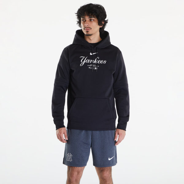Pulóver Nike Men's AC TF Hoodie PO New York Yankees Pitch Blue/ Pitch Blue S-alacsony-ár