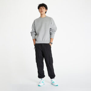 Pulóver Nike Nrg SoloSwoosh Crew Fleece Dk Grey Heather/ White XL-alacsony-ár