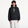 Pulóver Nike Solo Swoosh Men's Fleece Hoodie Black/ Malachite S-alacsony-ár