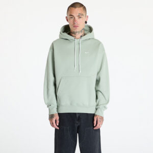 Pulóver Nike Solo Swoosh Men's Fleece Pullover Hoodie Jade Horizon/ White L-alacsony-ár