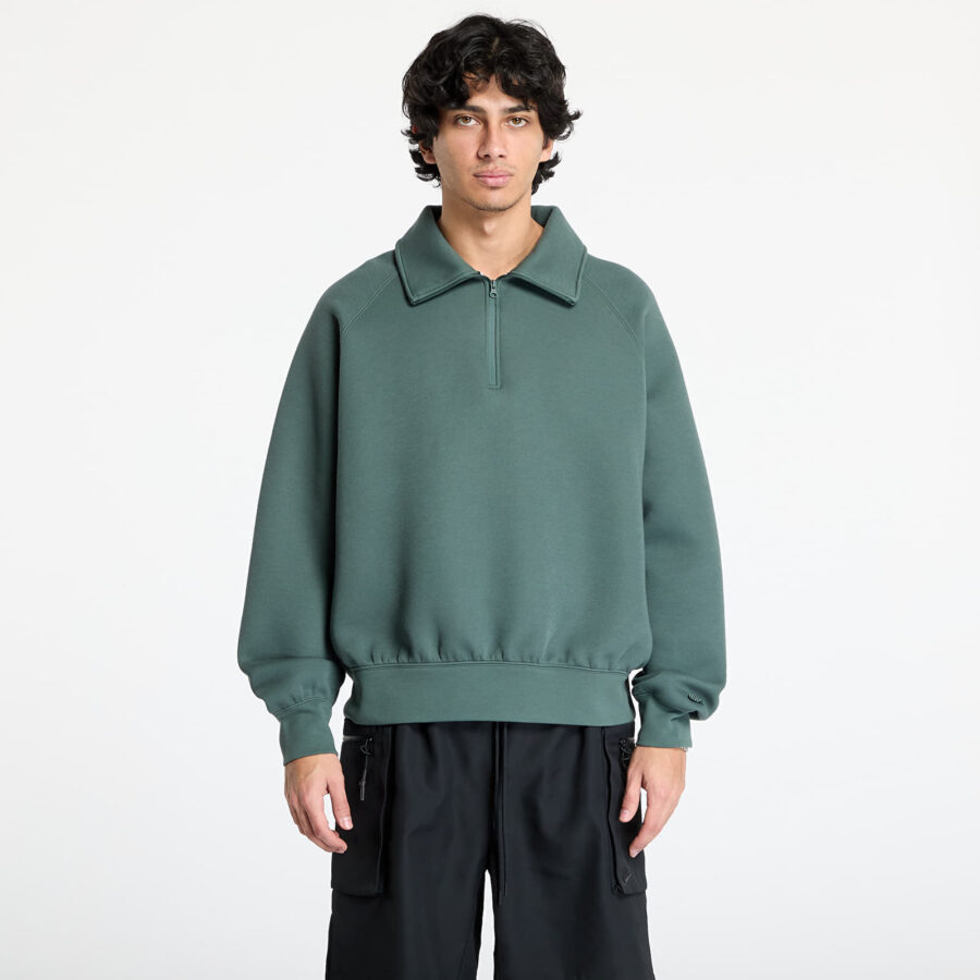Pulóver Nike Sportswear Tech Fleece Men's Half-Zip Top Vintage Green/ Vintage Green S-alacsony-ár