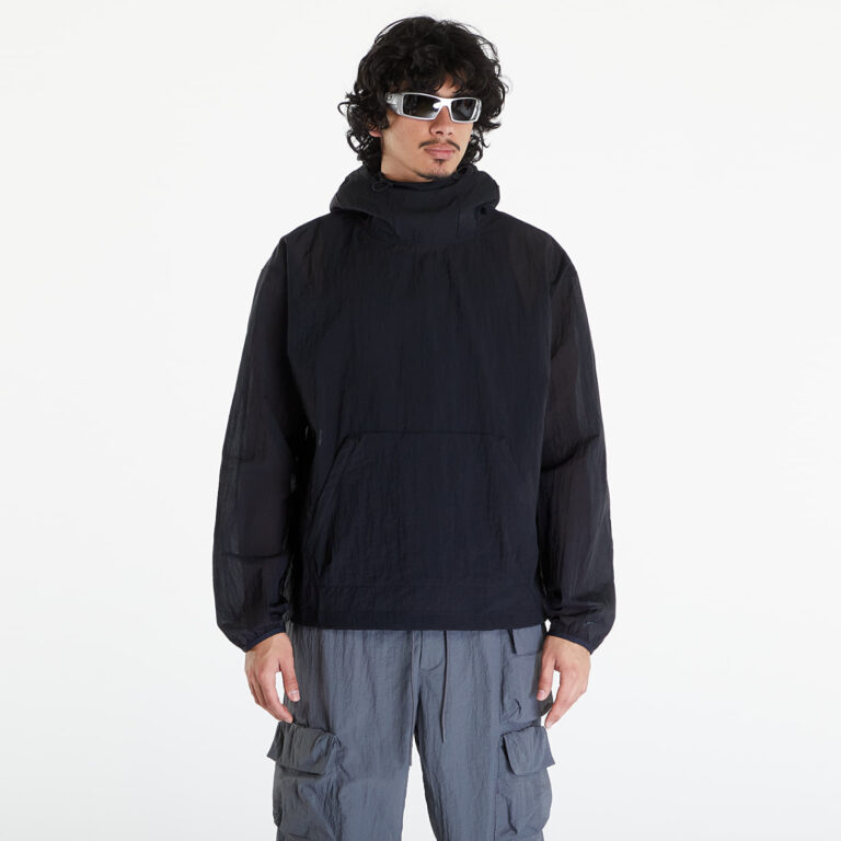 Pulóver Nike Sportswear Tech Pack Men's Woven Mesh Pullover Black/ Black L-alacsony-ár