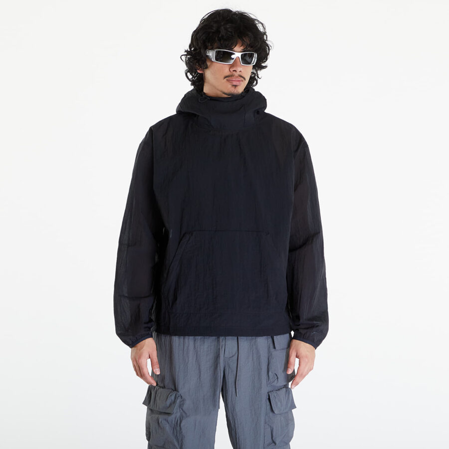 Pulóver Nike Sportswear Tech Pack Men's Woven Mesh Pullover Black/ Black L-alacsony-ár