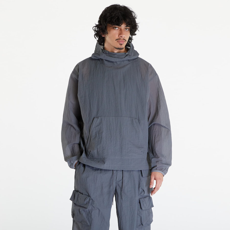Pulóver Nike Sportswear Tech Pack Men's Woven Mesh Pullover Iron Grey/ Iron Grey XS-alacsony-ár